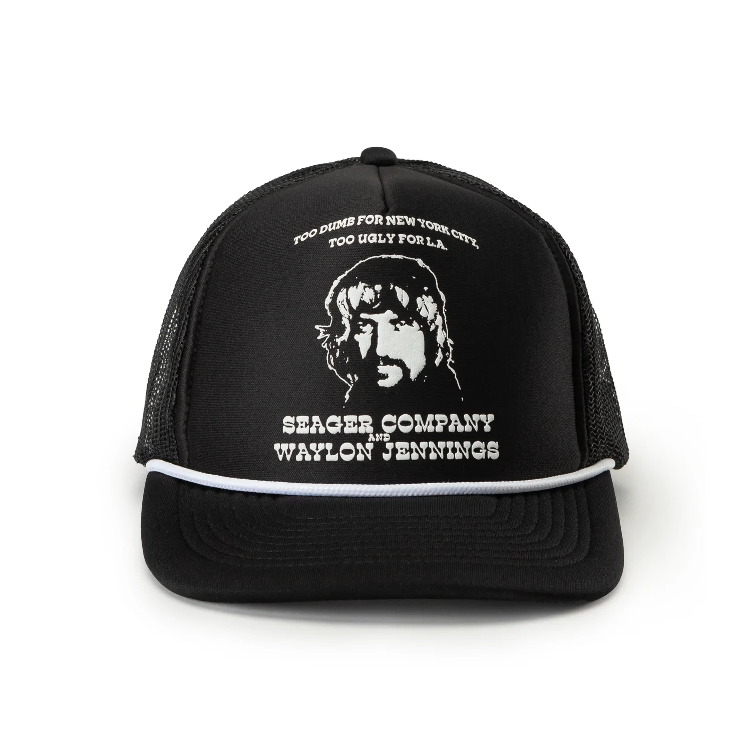 Seager Hat Seager X Waylon Jennings Dumb Ugly Snapback - Image 2