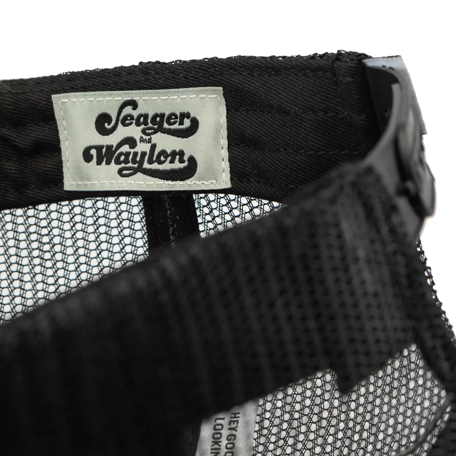 Seager Hat Seager X Waylon Jennings Dumb Ugly Snapback - Image 5