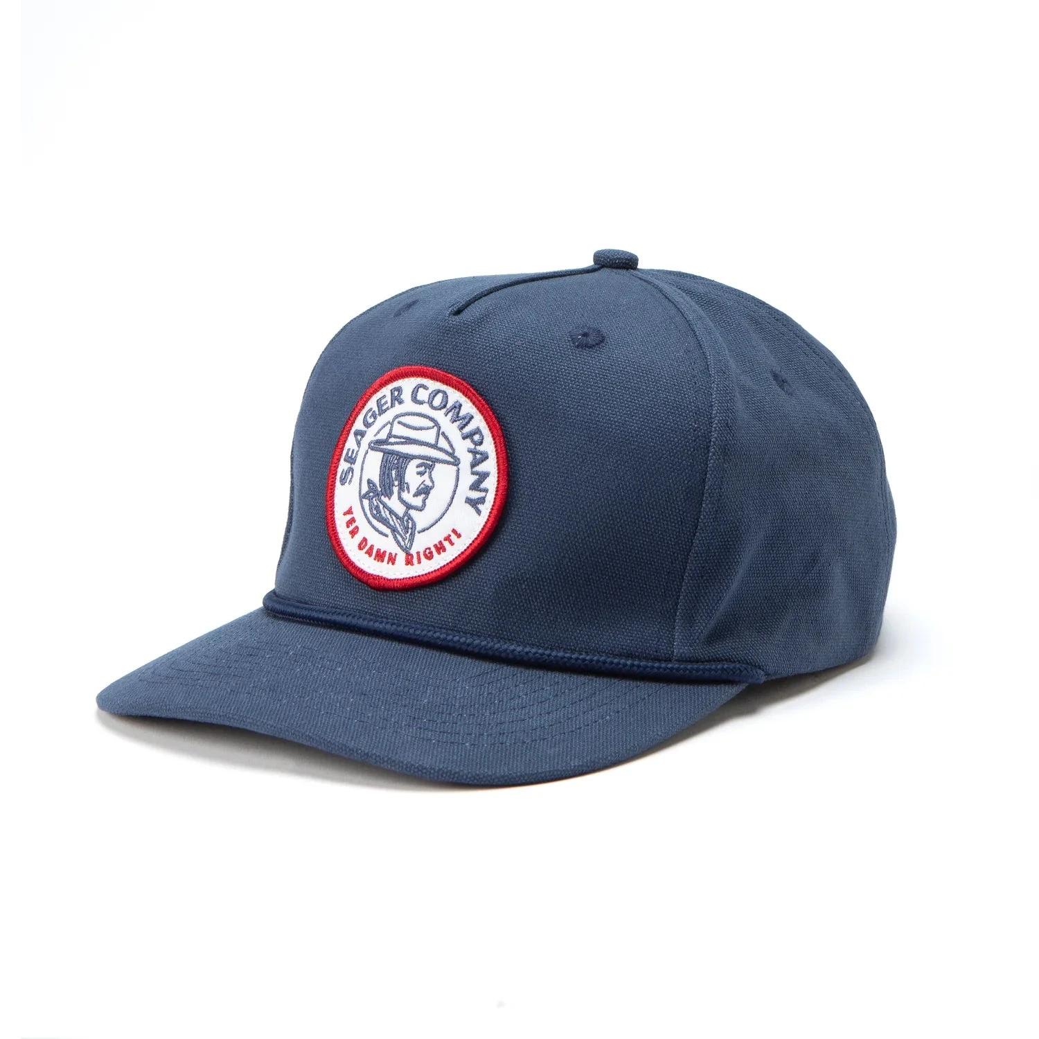 Seager Hat Damn Right Hemp Snapback - Image 2