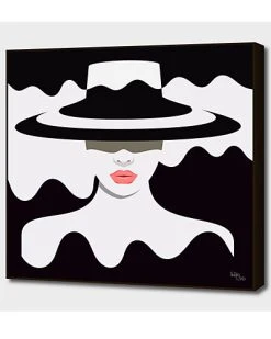 Woman In Hat Home