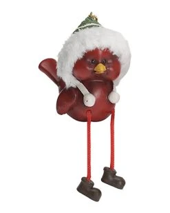 Traditions Holiday Hat Bird Shelf Sitter Home