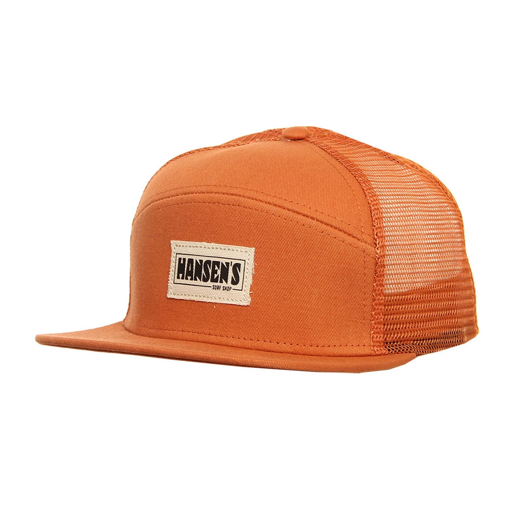 Hansen Hat Hansen's Surf Shop 6 Panel Snap Back Mesh Trucker