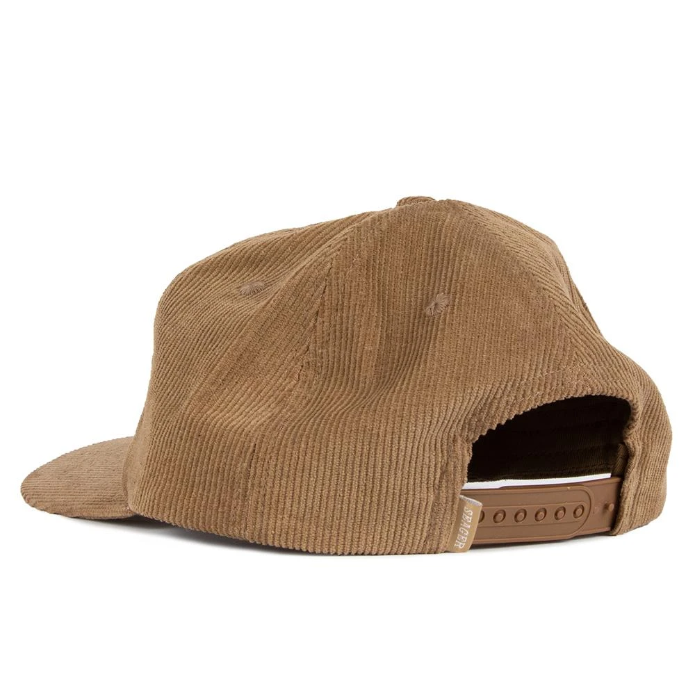Seager Hat Big Khak Corduroy Snapback - Image 3