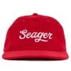 Seager Hat Big Red Corduroy Snapback