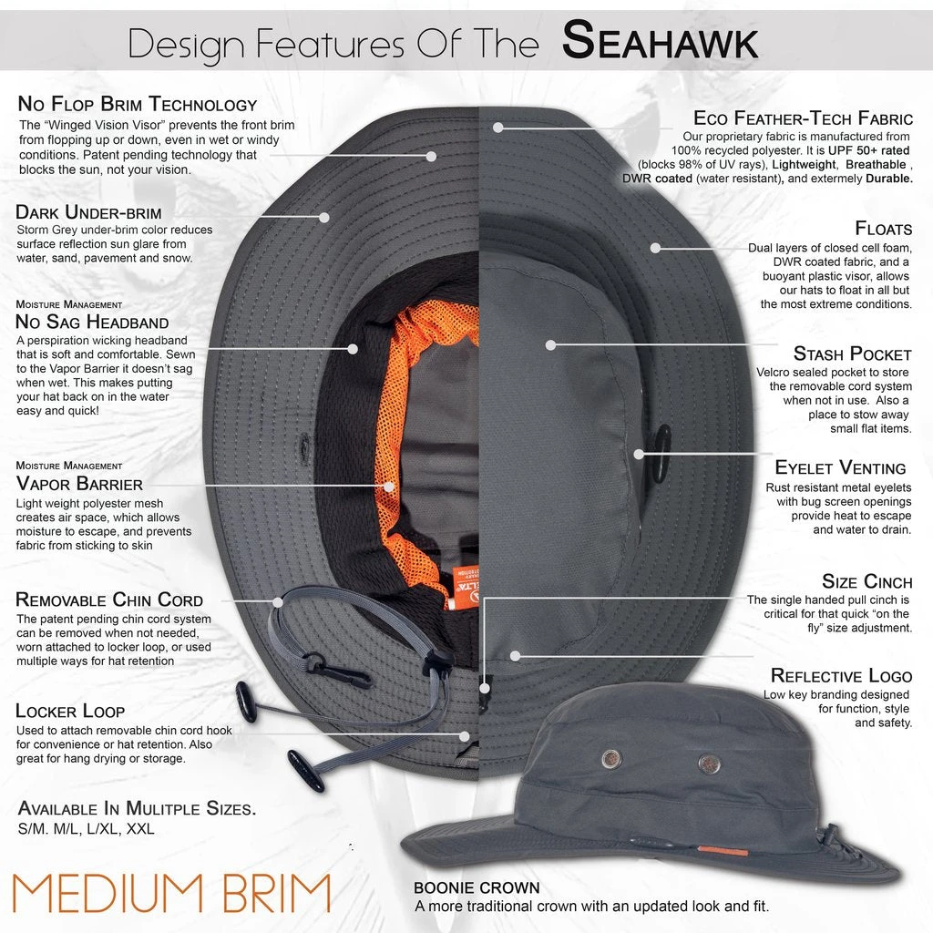 Shelta Performance Sun Hat The Seahawk - Image 13